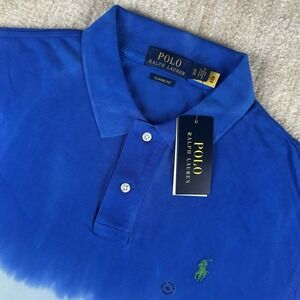 New Polo‎ RALPH LAUREN Size XL POLO, MEN'S SHORT-SLEEVE, TIE-DYE POLO SHIRT
